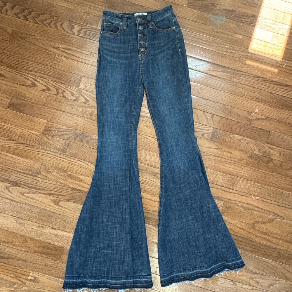 Brand NWOT Free People Denim Flares